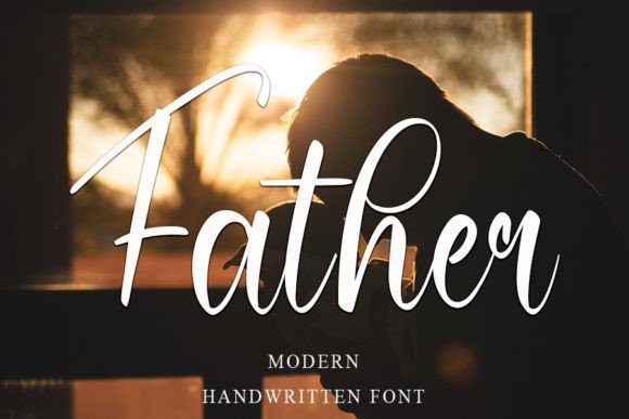 Father Font Poster 1