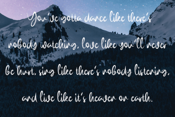 Fatherday Font Poster 6