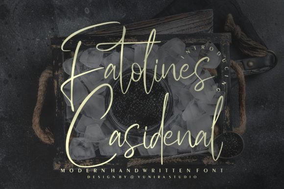 Fatolines Casidenal Font