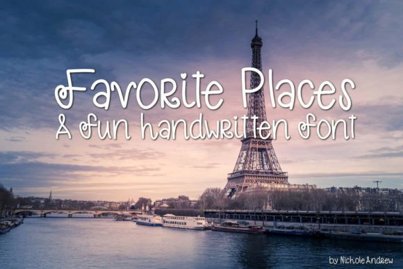 Favorite Places Font