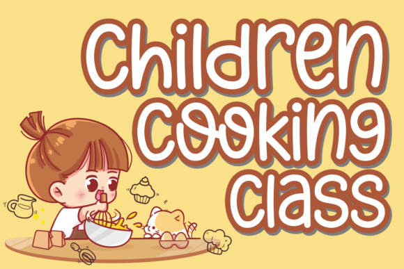 Favourite Cookies Font Poster 2