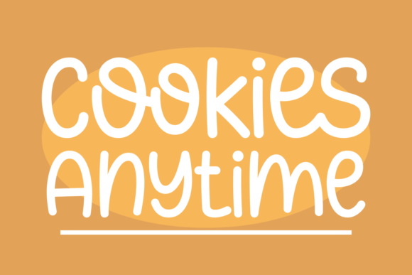 Favourite Cookies Font Poster 4