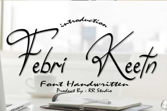 Febri Keetn Font Febri Keetn Font Poster 1