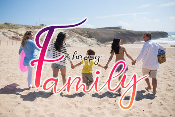 Feeling Font Poster 3