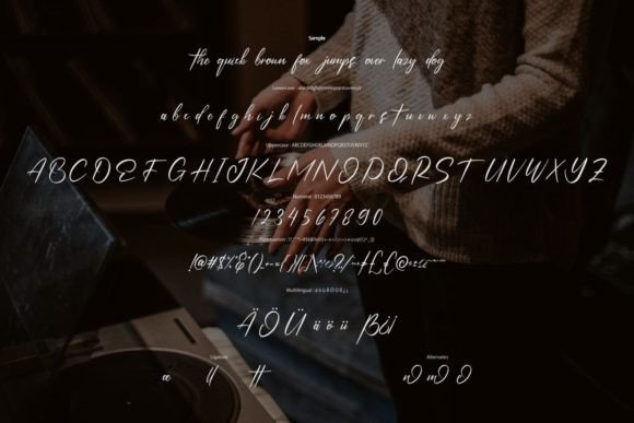 Fellintos Font Poster 6