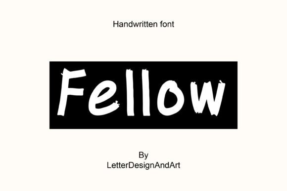 Fellow Font Poster 1