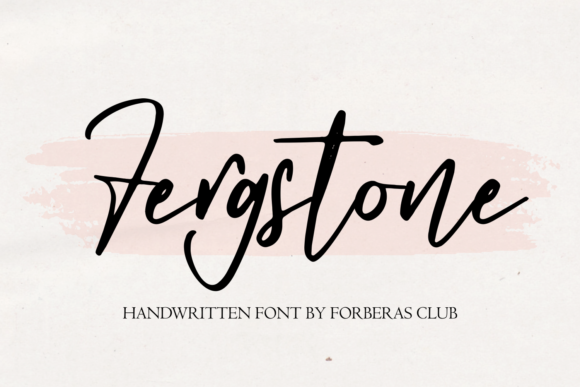 Fergstone Font