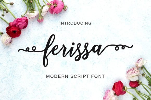 Ferissa Font Poster 1