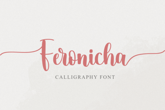 Feronicha Font Poster 1