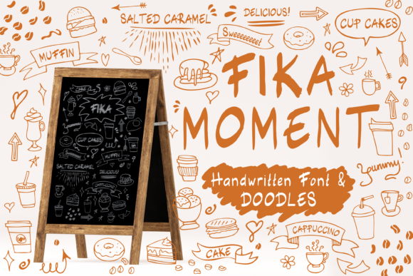 Fika Moment Font Poster 1