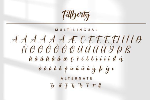 Fillberty Font Poster 9