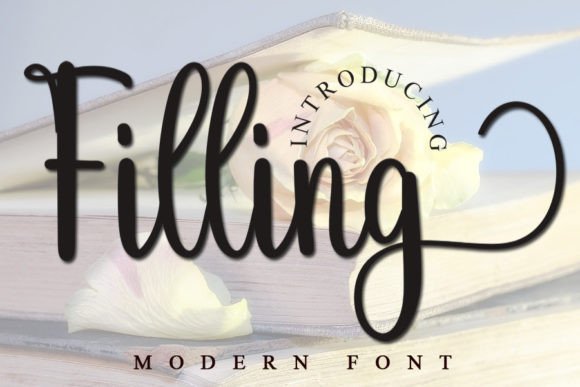 Filling Font