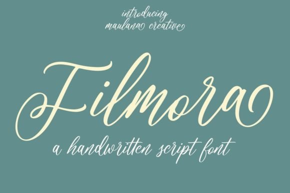 Filmora Font