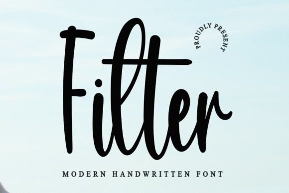 Filter Font Poster 1