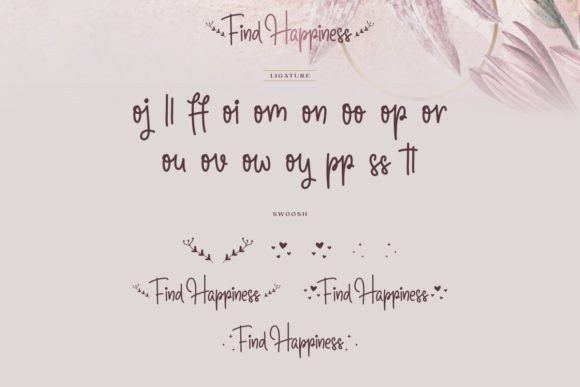 Find Happiness Font Poster 8
