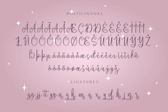 Finger Story Font Poster 7