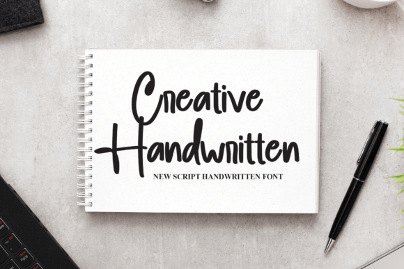 Fingerprint Font Poster 3