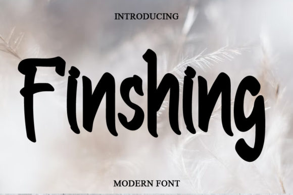 Finishing Font