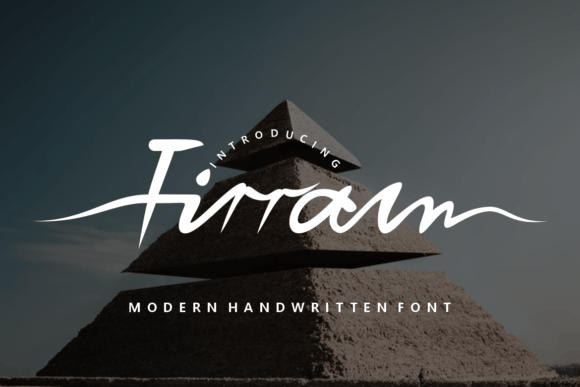 Firraun Font Poster 2