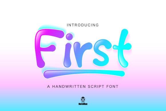 First Font Poster 3