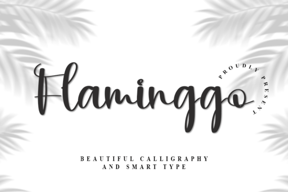 Flaminggo Font Poster 1
