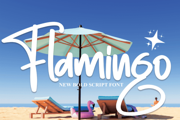 Flamingo Font Poster 1