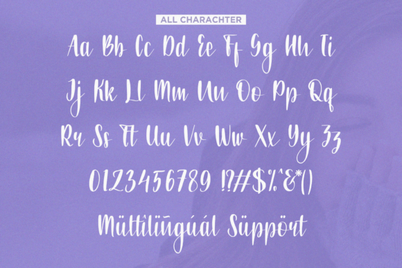 Flanela Monicha Font Poster 7