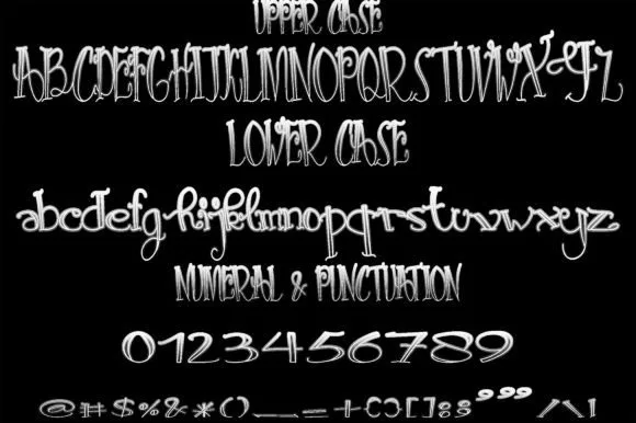 Flaw Some Font Flaw Some Font Poster 1