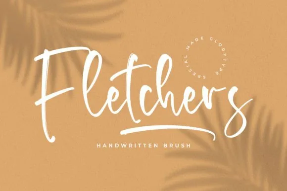 Fletchers Font Fletchers Font Poster 1