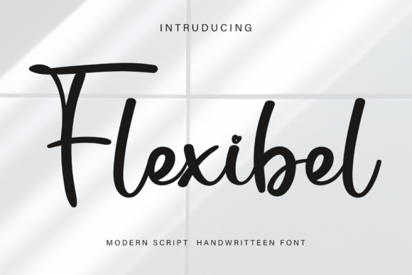 Flexibel Font Poster 1