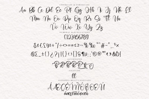 Flicker Font Poster 7