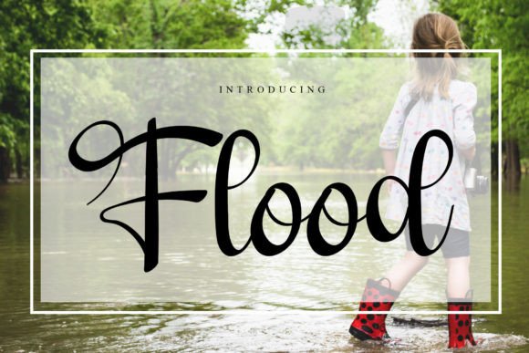 Flood Font