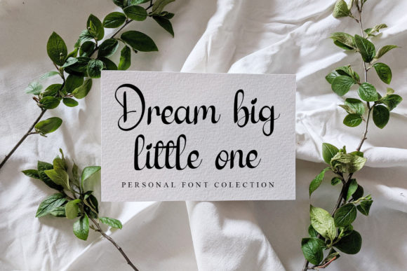 Floral Font Poster 5