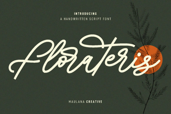 Florateris Script Font