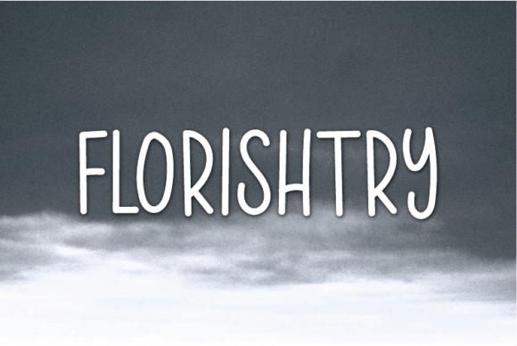 Florishtry Font Poster 1