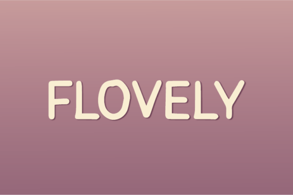 Flovely Font Poster 1