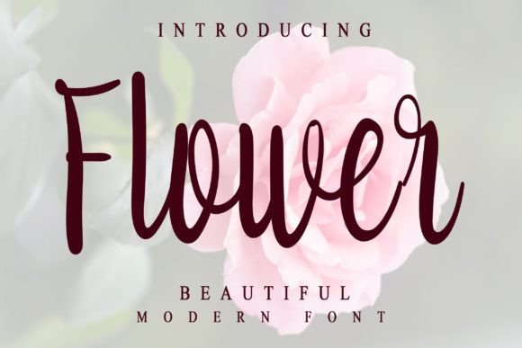 Flower Font