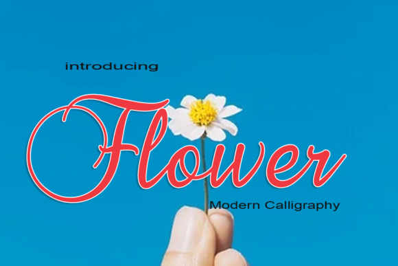 Flower Font