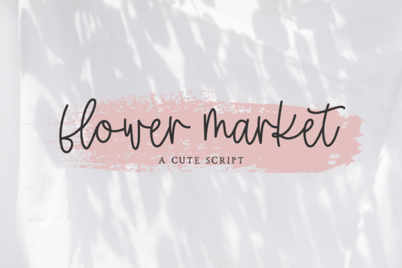 Flower Market Font