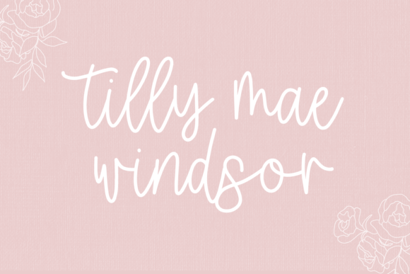 Flower Market Font Poster 6