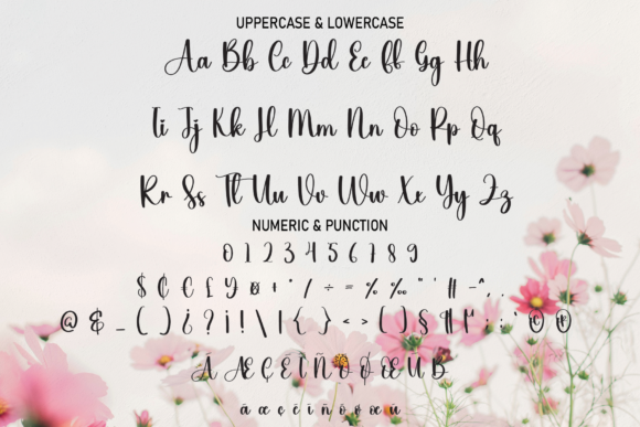 Flowerpink Font Poster 7