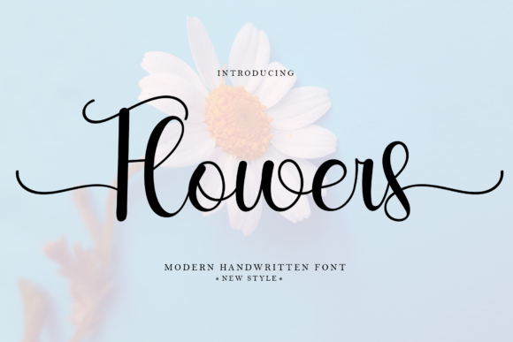 Flowers Font