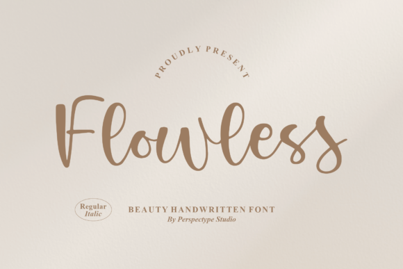 Flowless Font