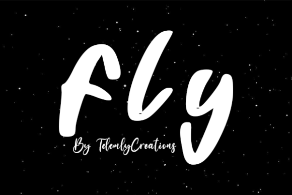 Fly Font Poster 1
