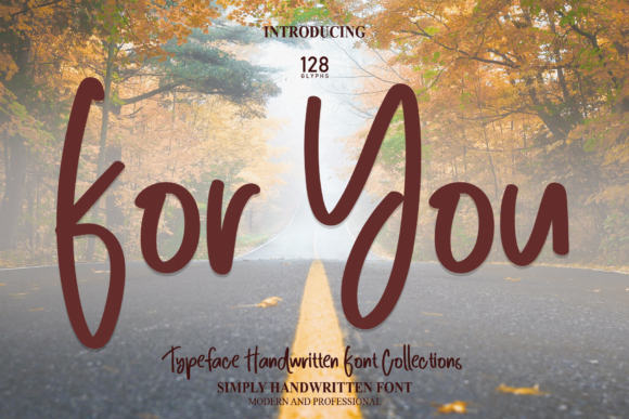 For You Font Poster 1