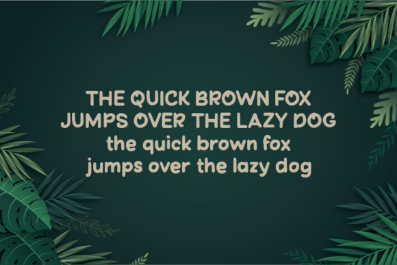 Forest Camping Font Poster 4