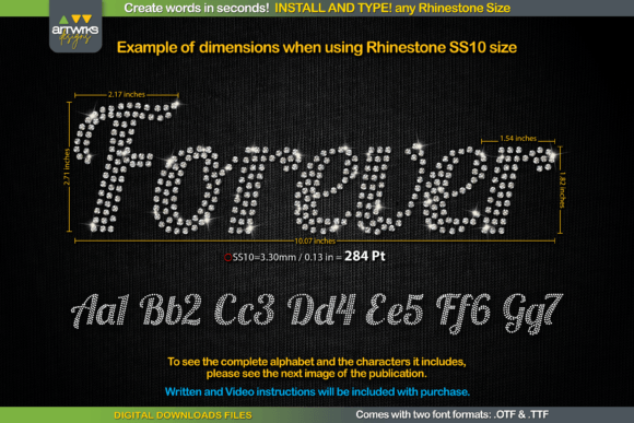 Forever Font Poster 1