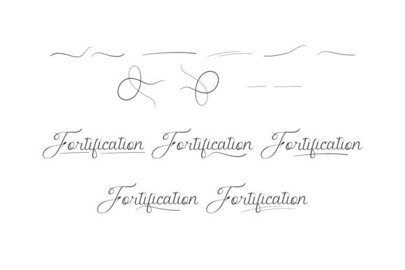 Fortification Font Poster 7