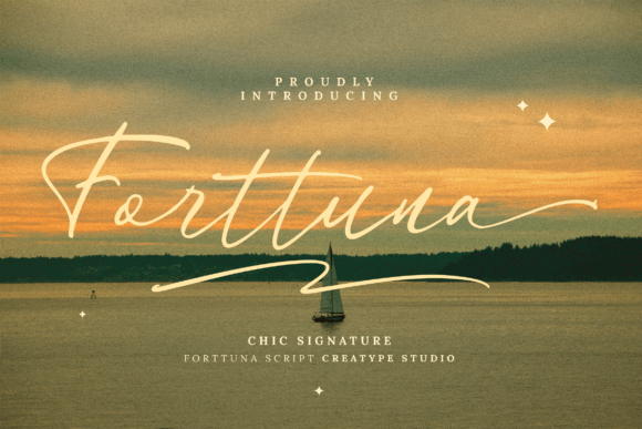 Forttuna Font Poster 1