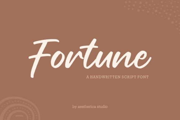 Fortune Font Poster 1